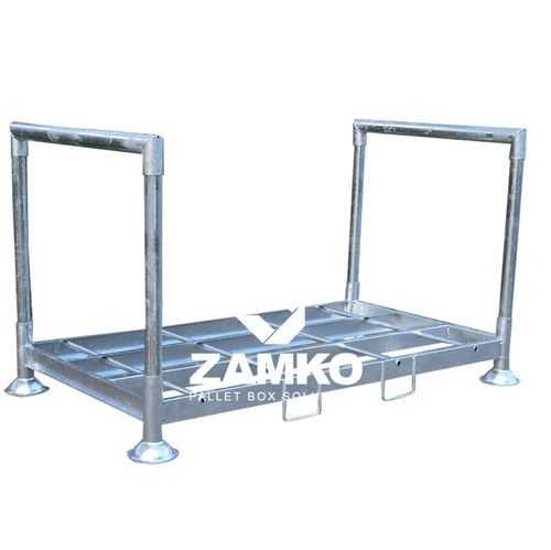 Storage warehouse rack - SMN.s01 - ZAMKO - stackable / for heavy loads / for long items