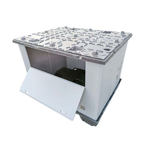 Plastic pallet box - PG1210.900 - ZAMKO - polyethylene / HDPE / agricultural