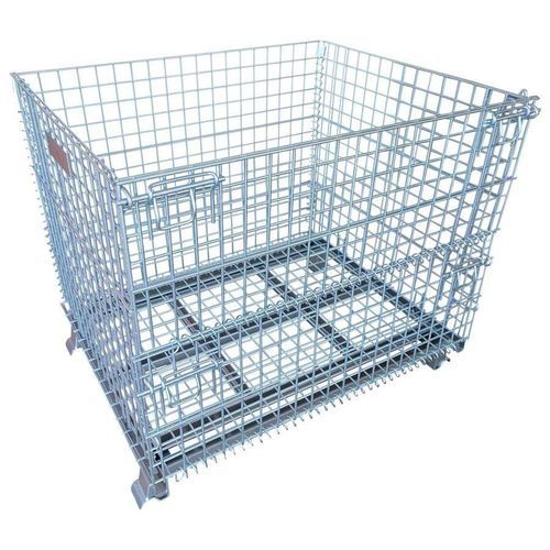 Wire mesh pallet box - S1210.800.1000B - ZAMKO - transport / handling / storage
