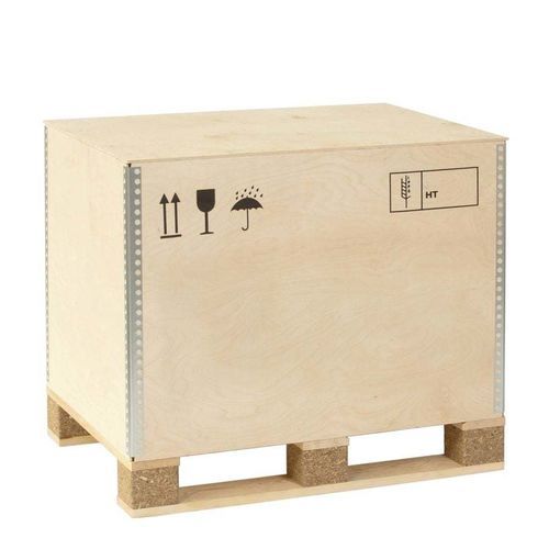 Plywood crate - HU1210 - ZAMKO - transport / storage / for industry