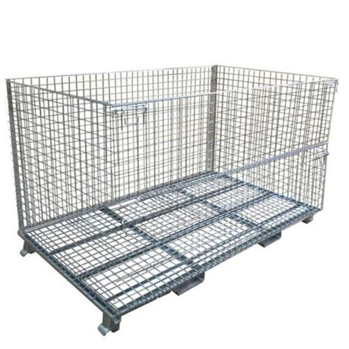 Wire mesh pallet box - S1511.850 - ZAMKO - transport / handling / storage