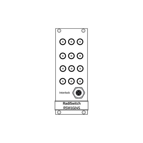 Single-pole switch - RadiSwitch 4x SPDT, SMA - 18GHz (RSW1024S) - Raditeq B.V. - RF