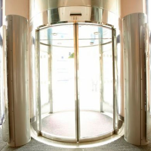 Ambient air curtain - 400  - Stavoklima - vertical / indoor / for revolving doors