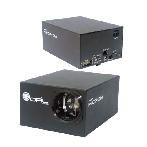 Spark optical emission video camera - DayCor micROM HD - OFIL Systems - for UAVs / monitoring / detection