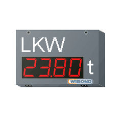 LED display - WIBOND Informationssysteme GmbH - numeric / 4-digit / RS-232