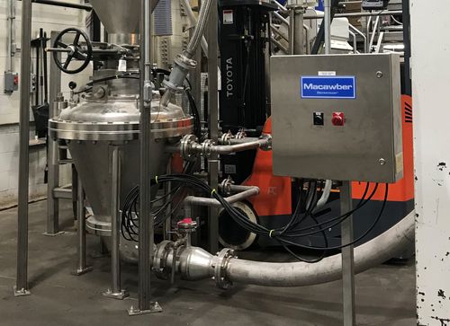 Bulk bag bag unloader - Macawber Engineering Inc.