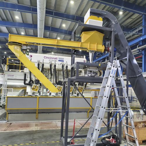 Belt conveyor - SFH - metal belt / chip