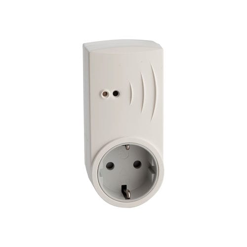 Wall-mounted electrical socket - ZR-PLUG series - ASTREL GROUP SRL - pass-through / Schuko type / ZigBee