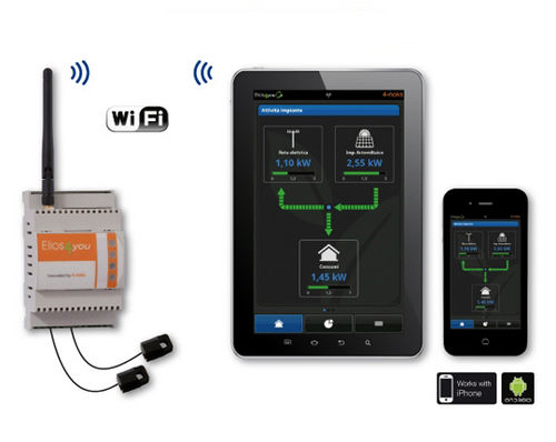 Energy analysis monitoring system - Elios4you series - ASTREL GROUP SRL - for photovoltaïc installations / wireless