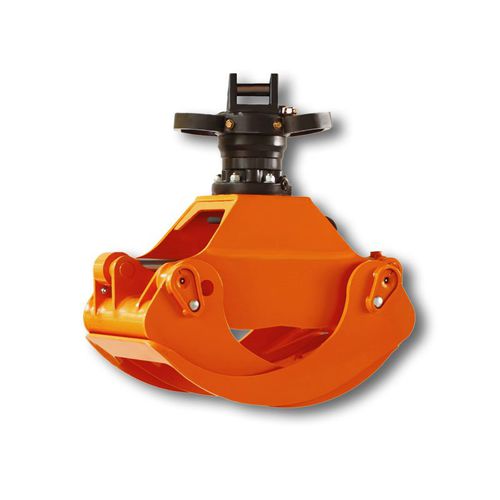 Flat grab - KM 634 series - KINSHOFER - single-rope mechanical