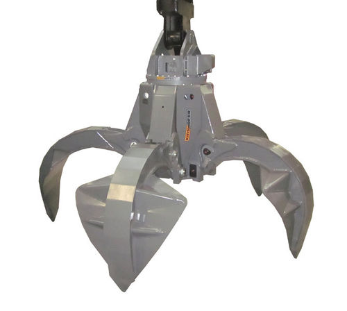 Orange peel grab - P40VHD - KINSHOFER - two-rope mechanical / for excavators