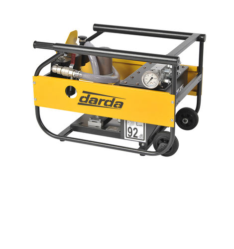 Electric hydraulic power unit - AP2 - Darda GmbH - air-driven / high-pressure / construction