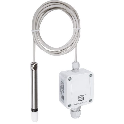 Room humidity and temperature sensor - RPFTF-U - S+S Regeltechnik - relative / pendulum / digital