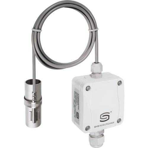 Temperature transducer with external sensor - ALTM2-U - S+S Regeltechnik - Pt1000 / pipe-mounted / 0-10 V