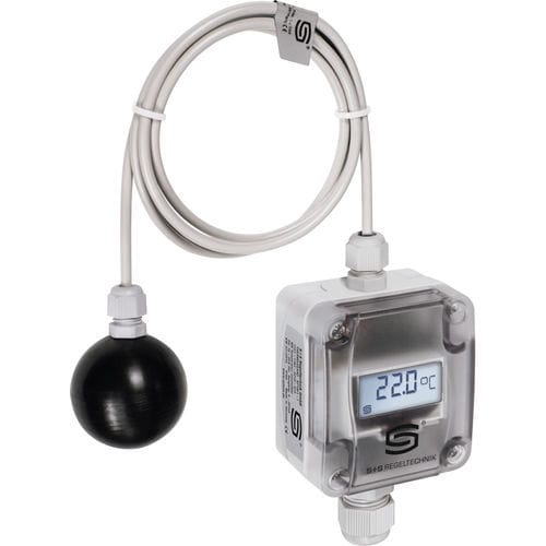 Wet-bulb globe temperature transducer - RPTM2-I LCD - S+S Regeltechnik - Pt1000 / pendulum / 4-20 mA