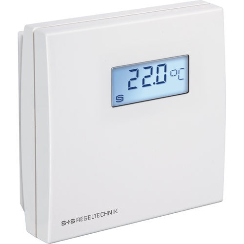 Room temperature transducer - RTM1-Modbus LCD - S+S Regeltechnik - resistance / wall-mount / Modbus RTU