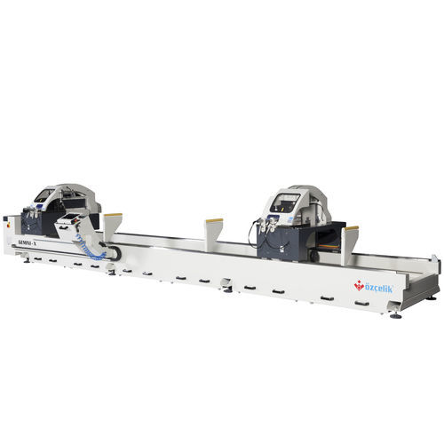 Double-head cutting machine - GEMINI X - OZMACHINE - blade / for aluminum / for PVC