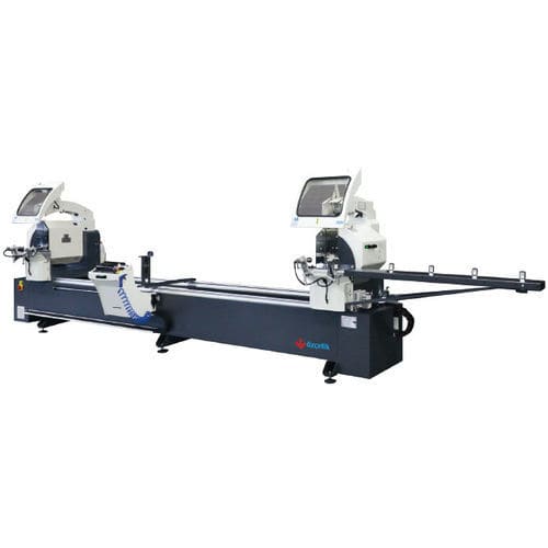 Double-head cutting machine - GEMINI IV M - OZMACHINE - blade / for aluminum / for plastics