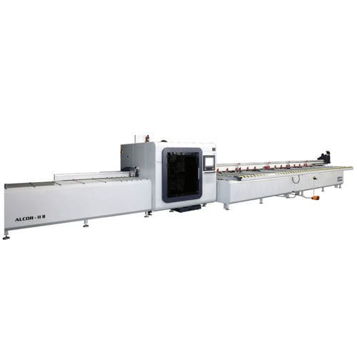 Multi-spindle machining and cutting center - ALCOR II R - OZMACHINE - automatic / CNC / for aluminum profiles
