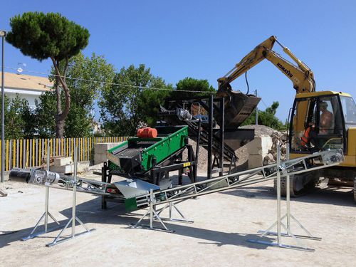 Recycling screener - WV series - Komplet Italia srl - linear vibrating / solid/liquid