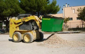 Crusher bucket - 2 - 4 m³/h | RCB 6000 - Komplet Italia srl - for skid steer loaders