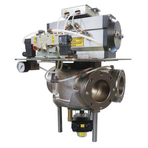 Pneumatic conveying diverter valve - DTP - COMAV - for bulk materials / powder / ATEX