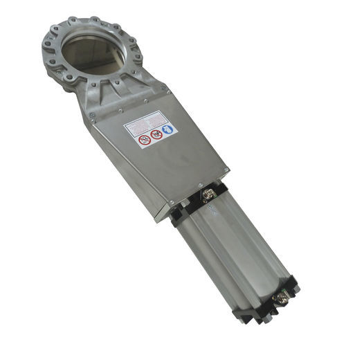 Knife gate valve - SGA1 - COMAV - pneumatic / manual / for granulates
