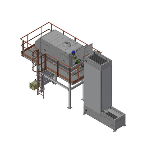 Granulate bag unloader - SVR EL - COMAV - powder / automatic