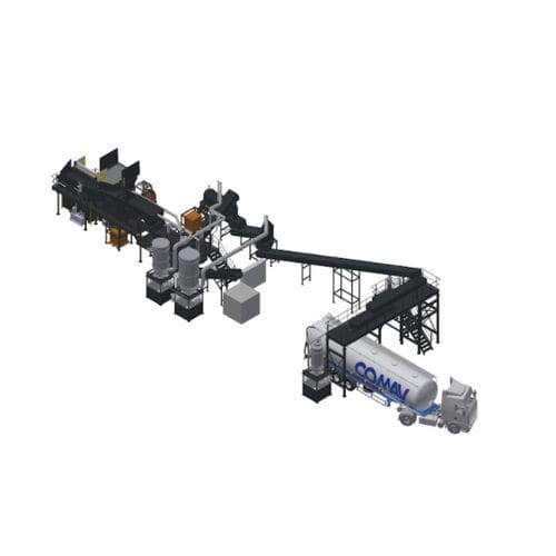 Automatic filling station - COMAV - container / industrial / mobile