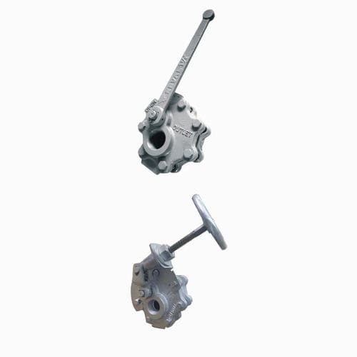 Purge valve - VP series - Tecval - lever / with handwheel / sludge