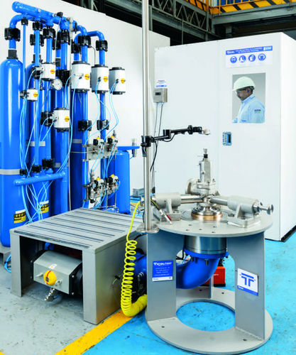 Pressure test bench - Tecval - automated