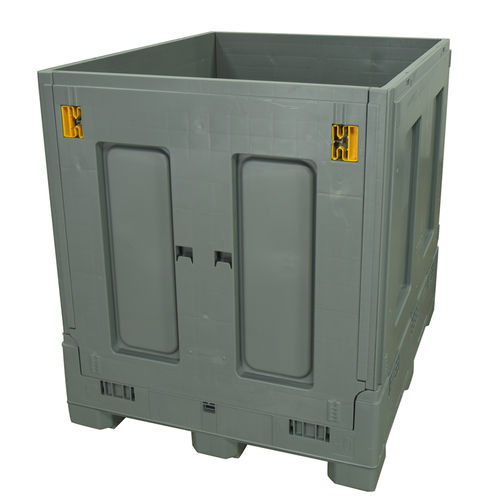 Plastic pallet box - DGB404846 series, DGB454848 - RPP Containers - storage / transport / foldable