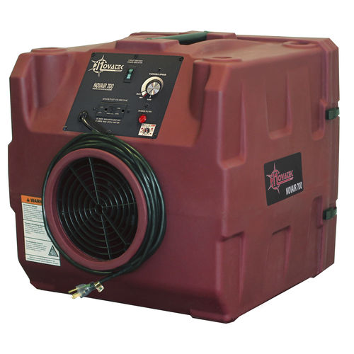 Mobile air purifier - Novair 700 series - Novatek Corporation - HEPA filter / industrial