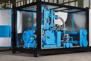 Piston compressor - TEW series - Mehrer Compression GmbH - air / electrically-powered / stationary