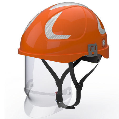 Electrician helmet - F111.OSE2  - Hubix Sp. z o.o. - EN 397 / EN 166 / impact-resistant