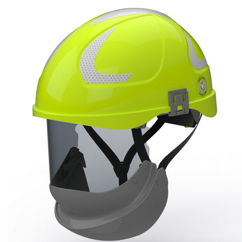 Electrician helmet - H114.HSE2  - Hubix Sp. z o.o. - EN 166 / impact-resistant / arc flash protective