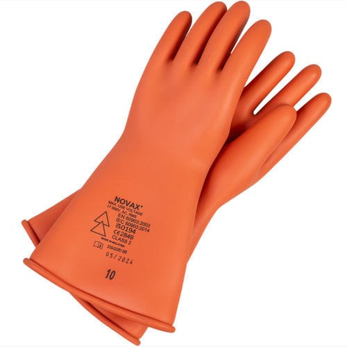 Work protection gloves - C221.N210  - Hubix Sp. z o.o. - industrial / insulated / latex