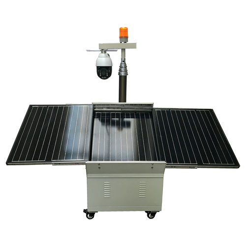 Telescopic video surveillance mast - WSP-3000 - MA Safety Signal Co.,Ltd.