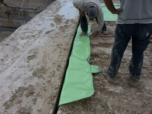 Pneumatic splitting cushion - AIR PUSH - NEWTEC TONGIANI SRL - for rock splitting / for stone block tilting