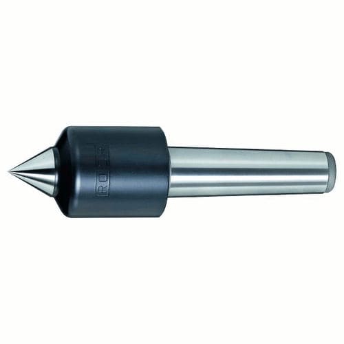 Live center - Type S-N - ROTOR TOOL - for grinding machines / for hard turning / with pressure indicator visualized by color bands
