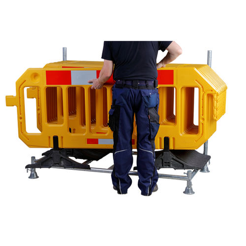 Tubular rack - VE-LTG series - Dancop International GmbH - stackable / for barrier fence / galvanised steel