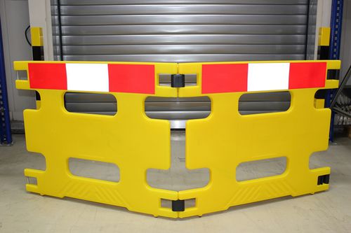 Protective barrier - 20005,20006 - Dancop International GmbH - portable / plastic / folding