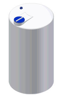 Storage tank - Evoqua Water Technologies - metal / vertical