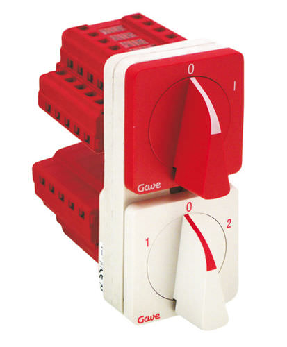 Selector knob switch - Special switches (under request) - GAVE ELECTRO - multipole / electromechanical / safety
