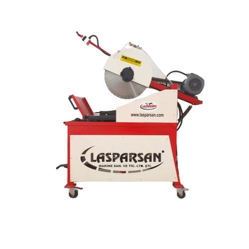 Blocks cutting machine - LPS-KSM-500 - LASPARSAN Machinery Co. - for bricks / CE / electric