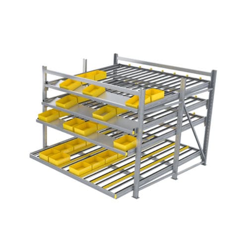 Picking shelving - Interroll - handling / dynamic / compact