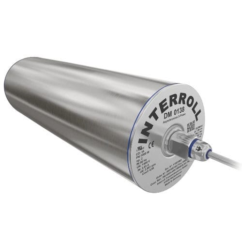 Asynchronous drum motor - DM 0138 - Interroll - synchronous / three-phase / belt-driven