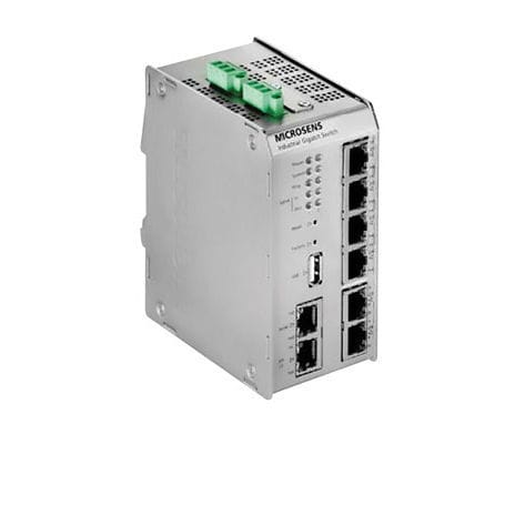 Unmanaged switch - EQQ series  - DIAMOND SA - 7 ports / gigabit Ethernet / fiber optics