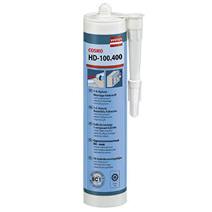 Polymer adhesive - COSMO HD-100.400 - Weiss Chemie - glass / single-component / industrial