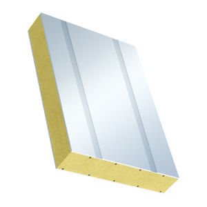 Polystyrene foam core sandwich panel - Weiss Chemie - PVC facing / for duct / for facade
